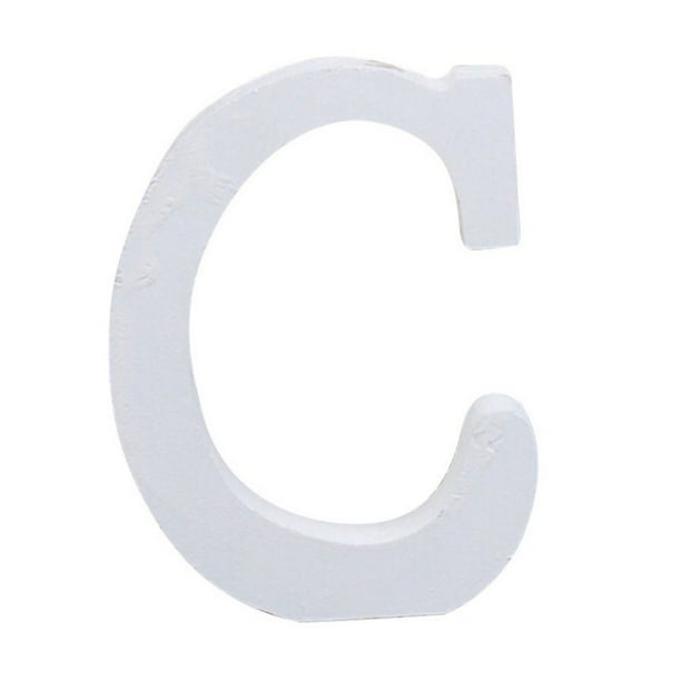 White Personalised Art Words Wall Hung Wooden Words Letters Plaques Home Decor